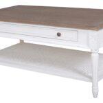 Helena 1 Drawer Coffee Table with Shelf