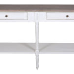 Helena 2 Drawer Console Table with Shelf