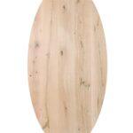 200cm Oval Profile Edge Table Top - 30mm thickness