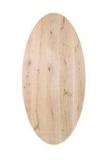 200cm Oval Profile Edge Table Top - 30mm thickness