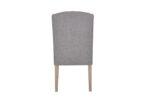 Daytona Slate Linen Dining Chair - 49.5cm Seat Height (must be ordered in pairs) - Image 4
