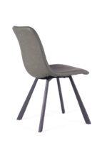Bari Vintage Green PU Chair  (Anthracite Grey Leg) (must be ordered as a box of four) - Image 4