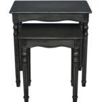 Heritage Nest of 2 Tables - Silver