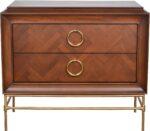 Claridge 2 Drawer Small Chest - Cherry