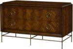 Claridge 2 Drawer Chest - Cherry - Image 2