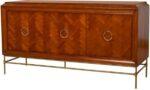 Claridge 3 Door Sideboard - Cherry - Image 2