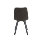 Bari Vintage Taupe PU Chair  (Anthracite Grey Leg) (must be ordered as a box of four) - Image 5