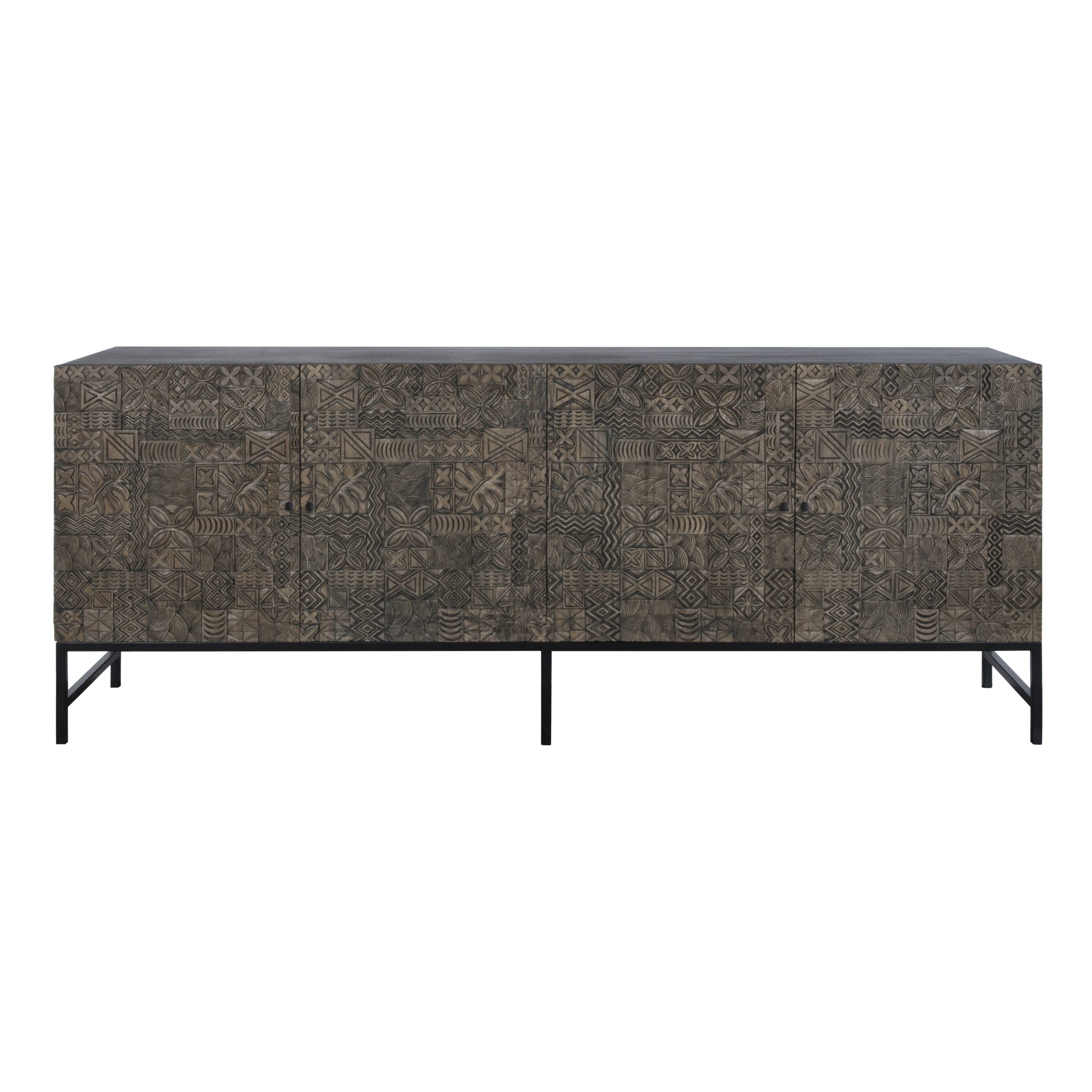KAL152 Kalahari 4 Door Sideboard - Image 1