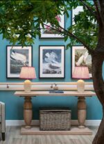 Bella Rectangular Console Table - Oak Antique - Image 3