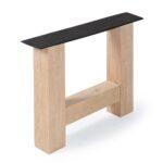 Pair of Wooden H Legs