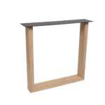 Pair of Wooden 'U' Legs