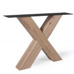 Pair of Wooden X Legs