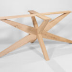 Wooden Tripod Base for 260cm, 280cm or 300cm Elips & Rectangular Tables (Large)