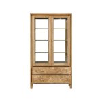 Solstice Display Cabinet with Light - Light Ash
