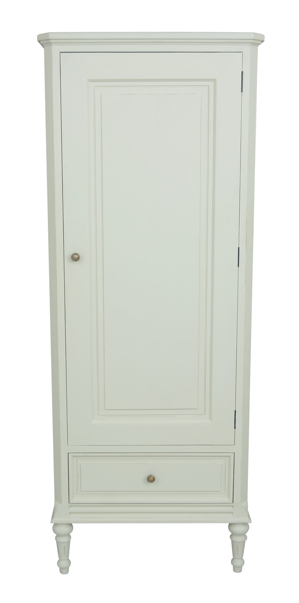VAN1 Vanessa 1 Door Wardrobe - Lime White - Image 1