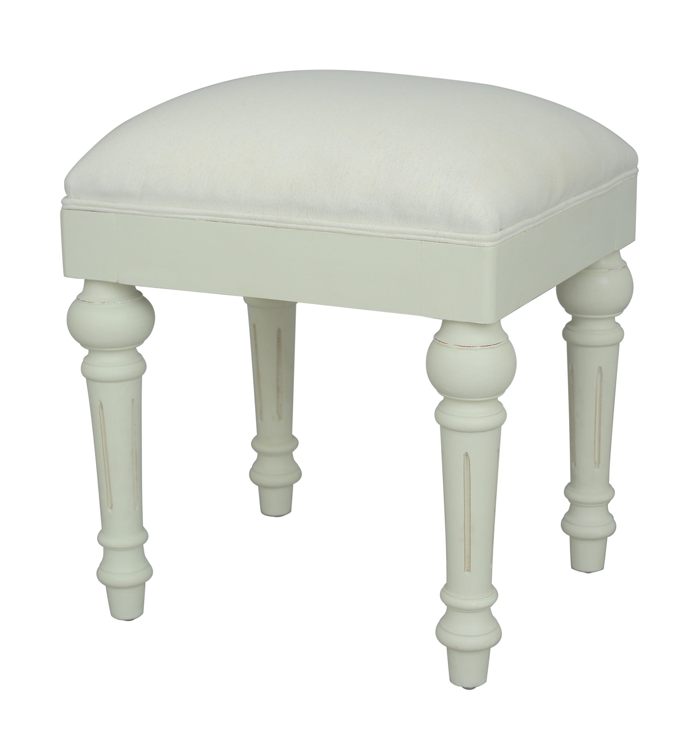 VAN48 (Side Angle) Vanessa Stool - Lime White - Image 1