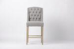 Daytona Slate Linen Counter Stool - 67cm Seat Height