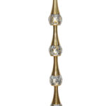Marble and Glass Floor Lamp