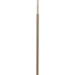 Metal and Crystal Floor Lamp