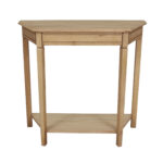 Alice Half Moon Console Table - Ash