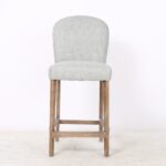 Jenny Grey Fabric Counter Stool - 67cm S.H.