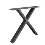 Pair of Metal 'X' Legs (Anthracite Grey)