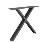 Pair of Metal 'X' Legs (Anthracite Grey)