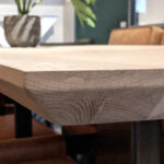 300cm Rectangular Table Top with Profile Edge - 22.5mm + 22.5mm