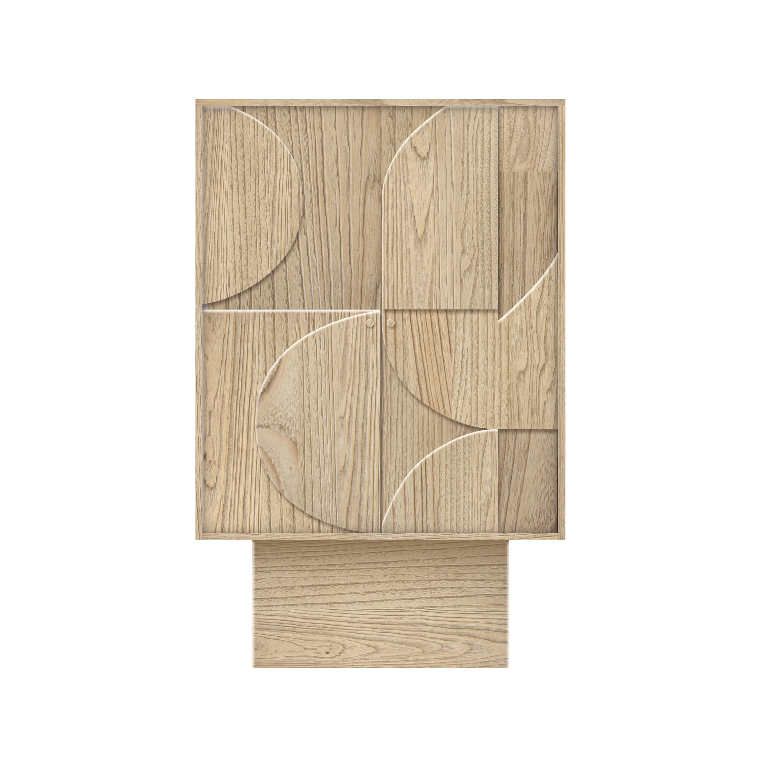 DA219OAK Dakota Bar Unit - Oak - Image 1