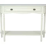 Hermitage 1 Drawer Console Table with Shelf