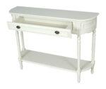 Hermitage 1 Drawer Console Table with Shelf - Image 3