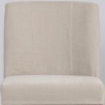Anna Removeable Chair Cover - Cream