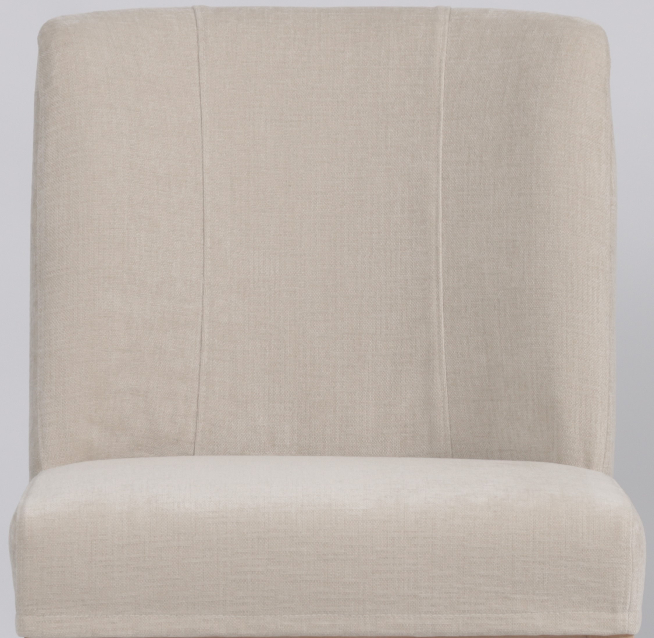 ANNACREAMCHAIRCOVER Anna Removeable Chair Cover - Cream - Image 1
