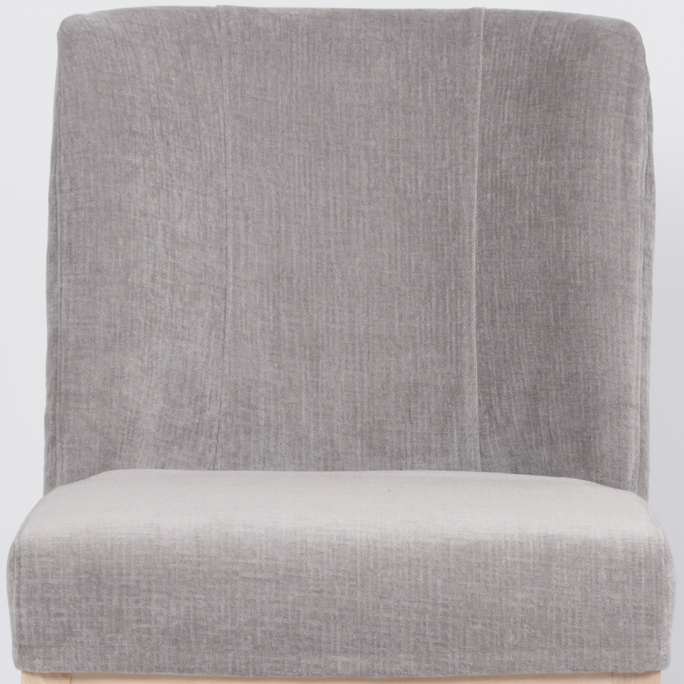 ANNAGREYCHAIRCOVER Anna Removeable Chair Cover - Grey - Image 1