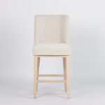 Anna Fabric Stool - Leg, choice of 8 colours - 66cm Seat Height (Removeable Covers Sold Separately)
