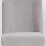 Anna Removeable Stool Cover - Grey