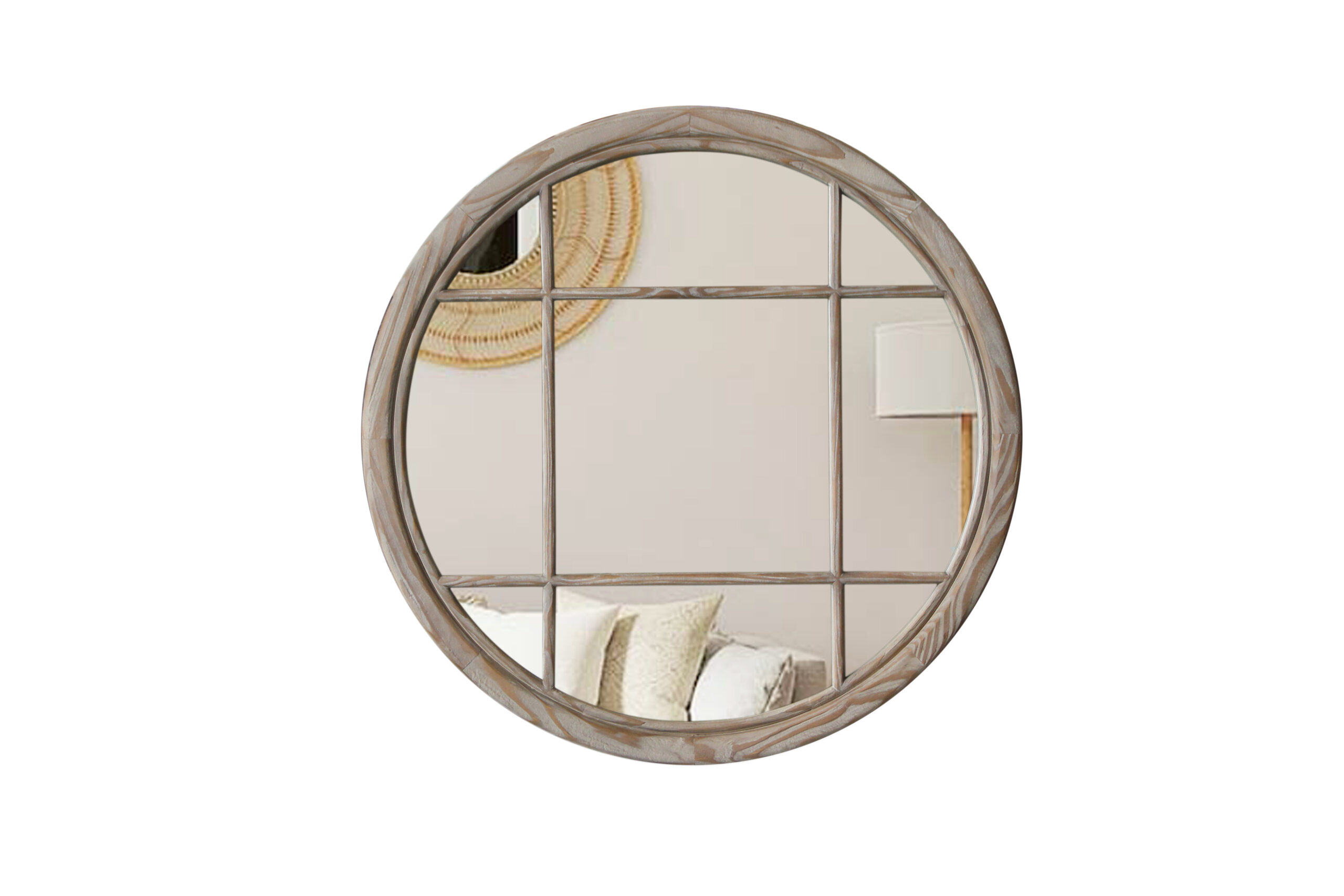 LI 110 (1) Lille Round Mirror - Image 1