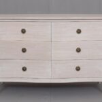 Luna 6 Drawer Chest - White Wash