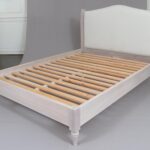 5ft Luna Bed Frame - White Wash