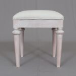 Luna Stool - White Wash