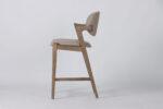 Mila Beige PU Counter Stool - 67cm Seat Height - Image 3