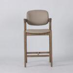 Mila Beige PU Counter Stool - 67cm Seat Height