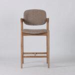 Mila Mink Easy Clean Fabric Counter Stool - 67cm Seat Height