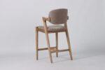Mila Mink Easy Clean Fabric Counter Stool - 67cm Seat Height - Image 4