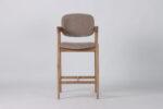 Mila Mink Easy Clean Fabric Counter Stool - 67cm Seat Height
