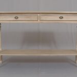 Willow 2 Drawer Console with Shelf - Timber Wash