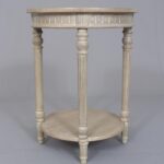 Willow Round Side Table - Timber Wash
