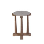 Ciara Marble Side Table - Natural