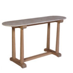 Ciara Marble Console Table - Natural