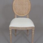 Willow Rattan Back Dining Chair - Timber Wash (Must be Ordered in Pairs)